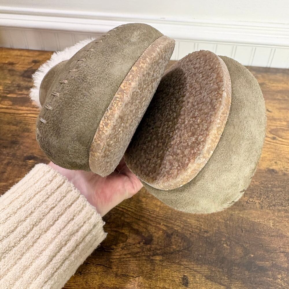 Jenni Kayne Size US 8 EU 38 Shearling-Lined Moc Clogs Slip On Comfort Luxe - Picture 10 of 11